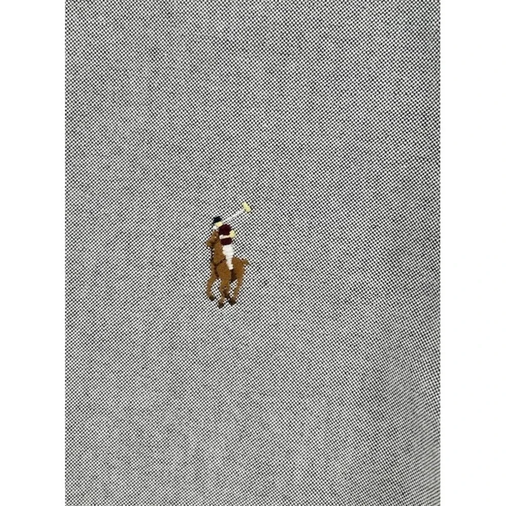 Polo Ralph Lauren Classic Fit Long Sleeve Button Down Gray‎ Men's Size 2XL